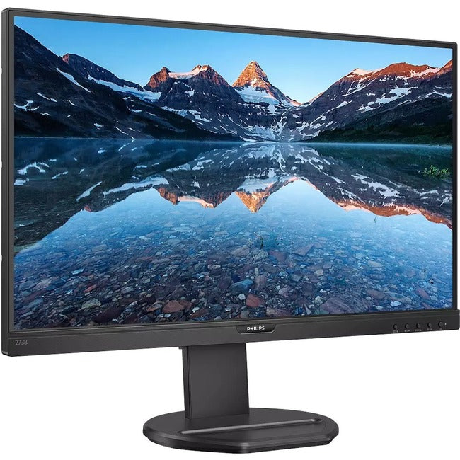 Moniteur LCD Full HD Philips 273B9 27" - 16:9 - Noir texturé