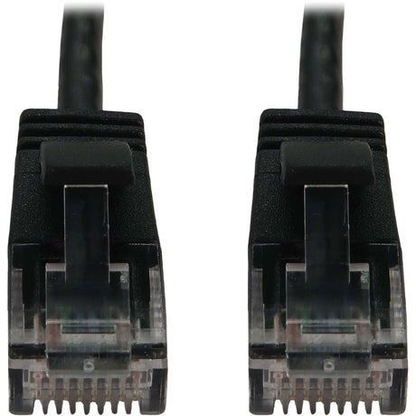 TRIPPLITE CAT6 CABLE SNAGLESS SLIM M/M BLACK 7FT