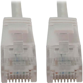 TRIPPLITE CAT6 CABLE SNAGLESS SLIM M/M WHITE 7FT