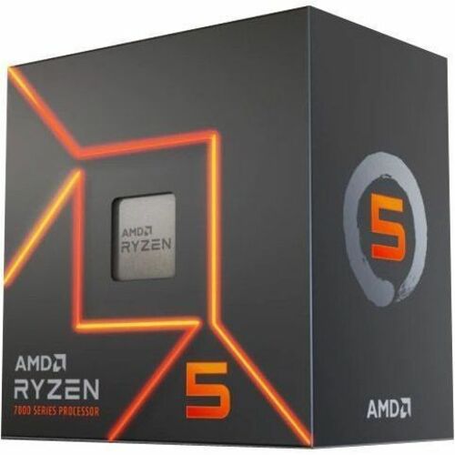 Processeur AMD Ryzen 5 7000 7600 Hexa-core (6 cœurs) 3,80 GHz - Pack de vente au détail