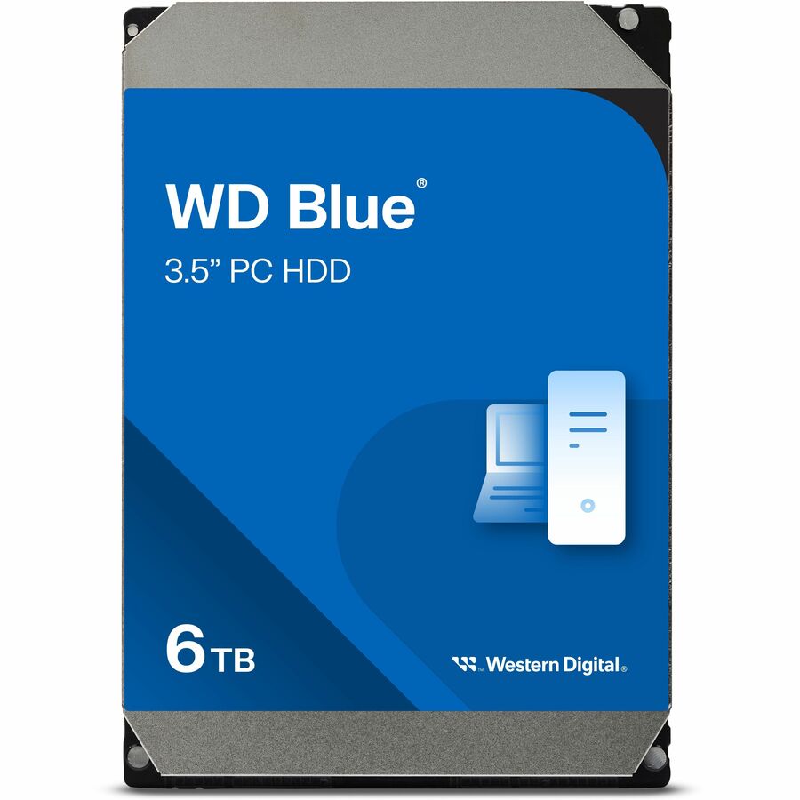 Western Digital Blue WD60EZAX 6TB Internal Hard Drive - SATA 3.0