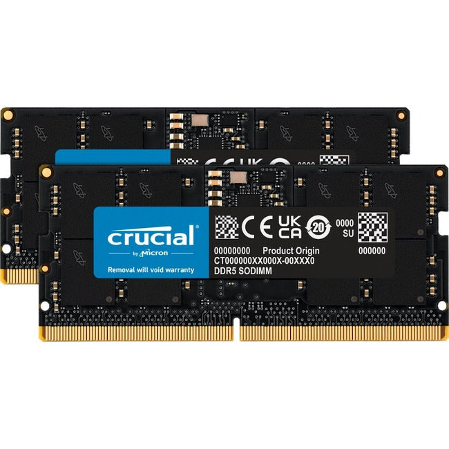 Crucial 64GB (2 x 32GB) DDR5 SDRAM Memory Kit