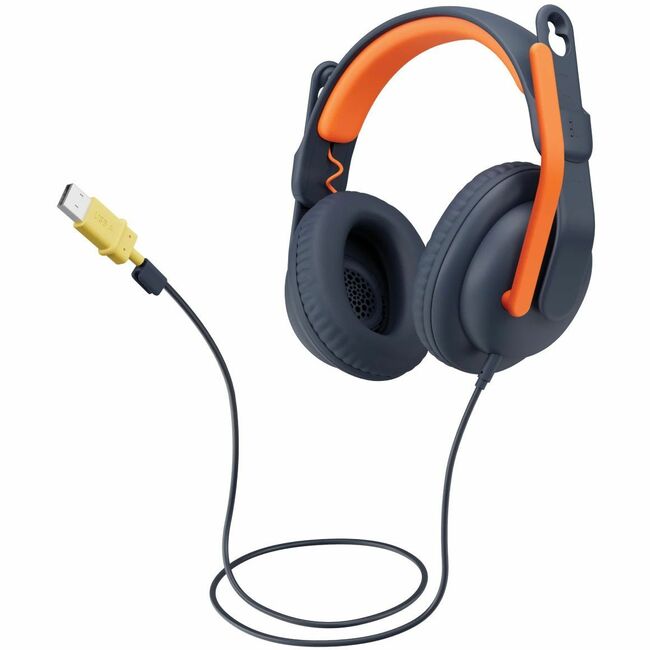 LOGITECH ZONE LEARN HEADSET - ON EAR - USB C