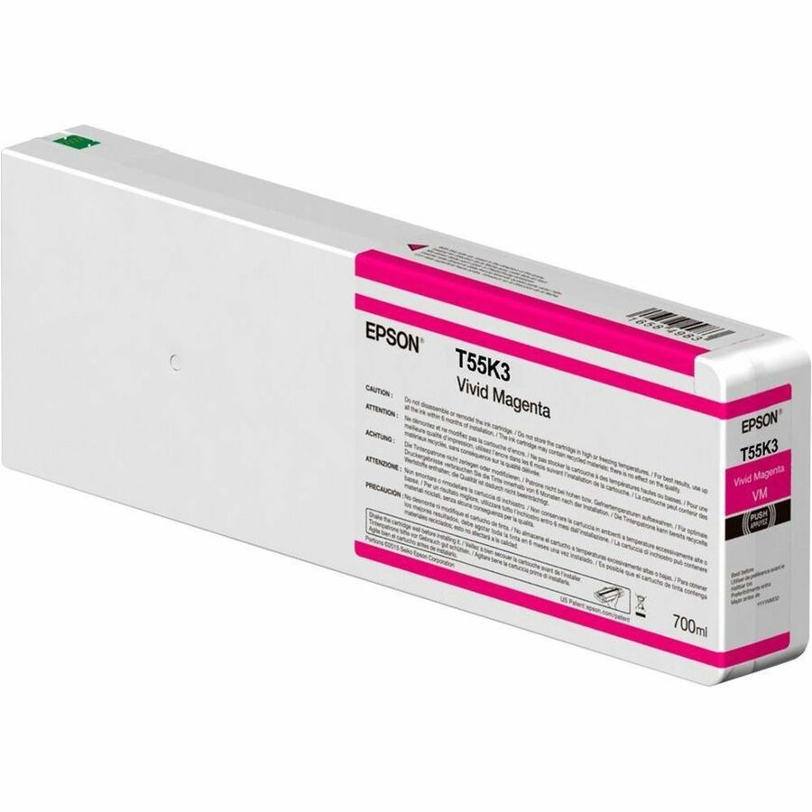 Epson UltraChrome HD Original Inkjet Ink Cartridge - Vivid Magenta - Part Number T55K300