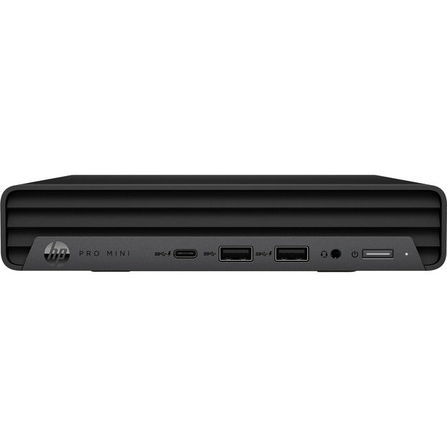 HP Pro Mini Pro Mini 400 G9 Desktop Computer - Intel Core i5 12th Gen i5-12500T Hexa-core (6 Core) 2 GHz - 8 GB RAM DDR4 SDRAM - 512 GB M.2 PCI Express NVMe SSD - Desktop Mini - Black