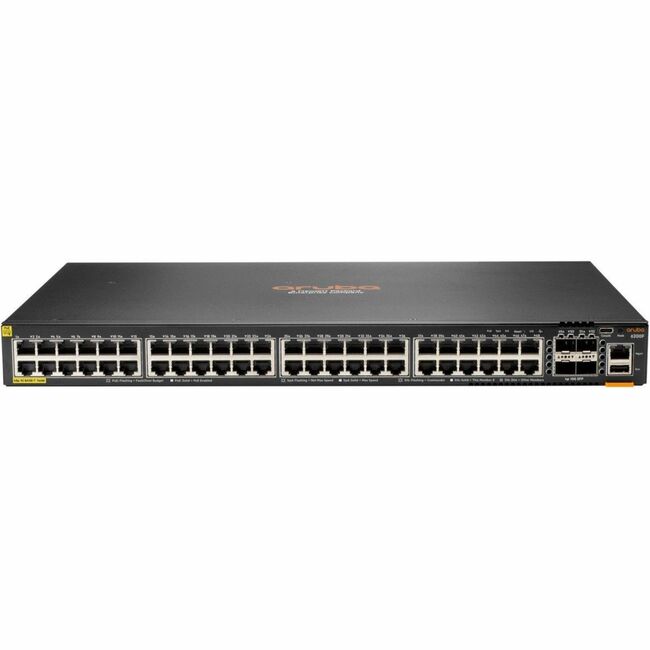 Aruba CX 6200F 48G Class 4 PoE 4SFP+ 740W Switch