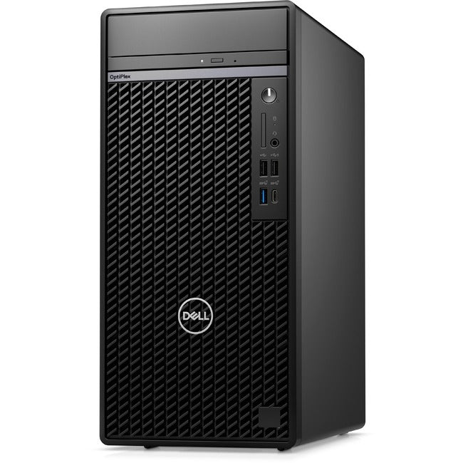 Dell OptiPlex 7000 7010 Desktop Computer - Intel Core i7 13th Gen i7-13700 Hexadeca-core (16 Core) 2.10 GHz - 16 GB RAM DDR5 SDRAM - 512 GB M.2 PCI Express NVMe SSD - Tower - Black