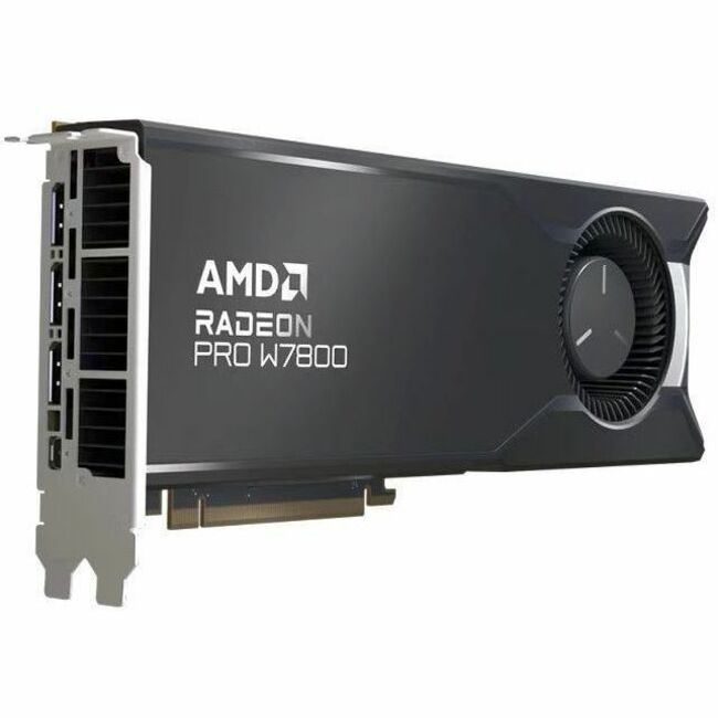 Carte graphique AMD Radeon Pro W7800 - 32 Go GDDR6 - Pleine hauteur