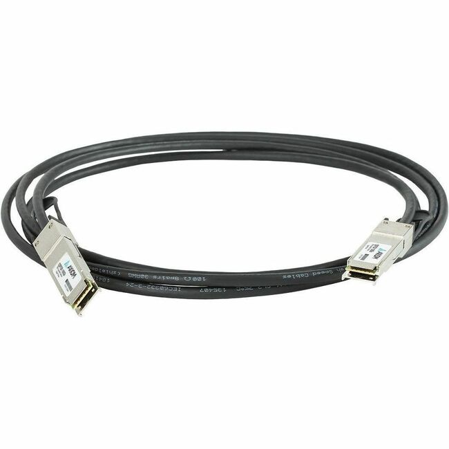 AXIOM 100GBASE-CR4 QSFP28 PASSIVE DAC CABLE BROCADE COMPATIBLE 1M