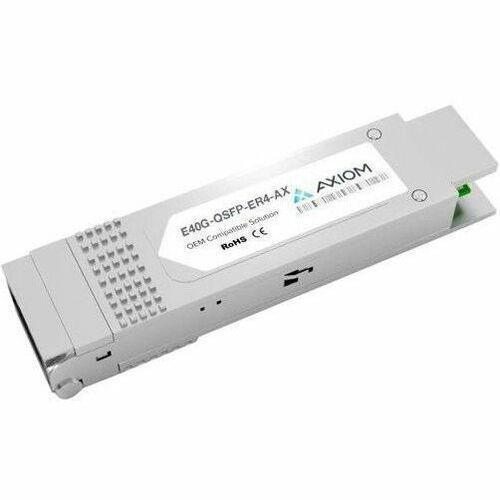 Axiom 40GBase-ER4 QSFP+ Transceiver for Ruckus - E40G-QSFP-ER4