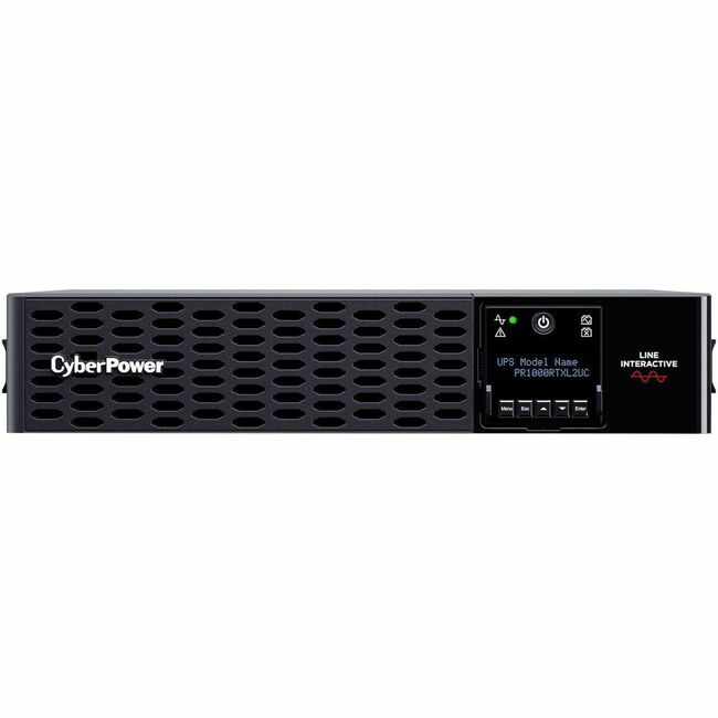 CyberPower Smart App Sinewave PR1000RTXL2UC 1000VA Rack/Tower UPS
