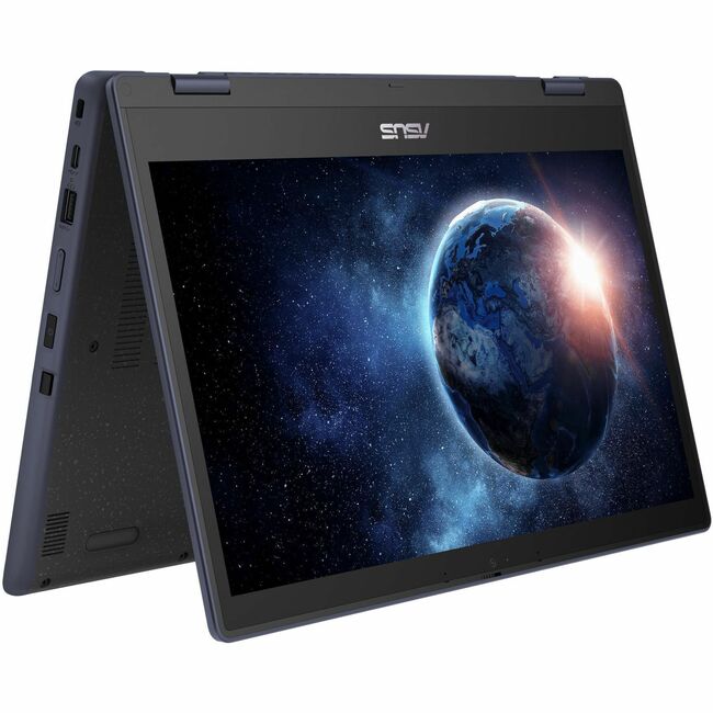 Asus BR1402F BR1402FGA-P31T-CA Ordinateur portable 2 en 1 convertible et robuste avec écran tactile 14" - Full HD - Intel Core i3 i3-N305 - 8 Go - SSD 256 Go - Gris minéral