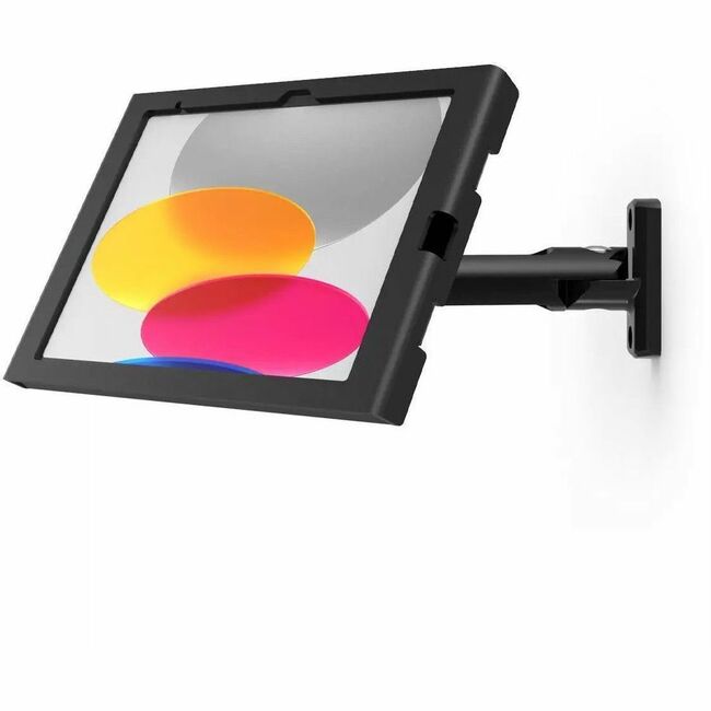 COMPULOCKS IPAD 10,9 POSTES 10E GÉNÉRATION BOÎTIER SWELL SUPPORT MURAL PIVOTANT NOIR