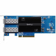 Synology E25G30-F2 Dual-port 25GbE SFP28 add-in card for Synology systems