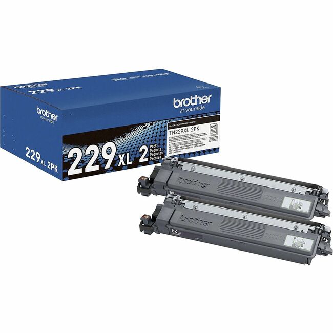 Brother Original High Yield Laser Toner Cartridge - Twin-pack - Black - 2 Pack