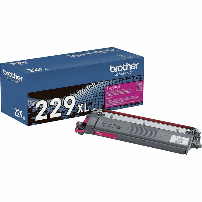 Brother Original High Yield Laser Toner Cartridge - Magenta - 1 Each