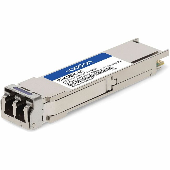 ADD-ON ADDON FINISAR QSFP-40G-LR4 COMPATIBLE TAA COMPLIANT 40GBASE-LR4 QSFP+ TRA