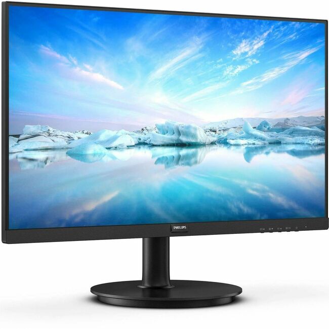 Moniteur LED Full HD Philips V-line 241V8LBS 24" - 16:9 - Noir texturé