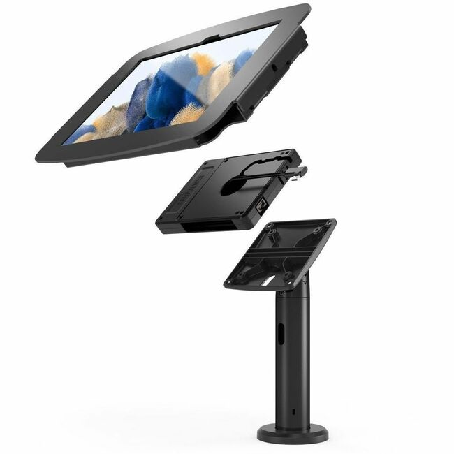 COMPULOCKS GALAXY TAB A8 10.5INCH SPACE ENCLOSURE TILTING STAND 8INCH PLUS HUB B