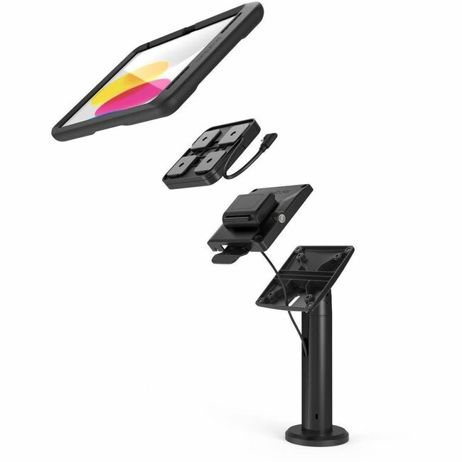 COMPULOCKS IPAD 10.9INCH 10TH GEN POWERMOVE TILTING STAND 8INCH BLACK