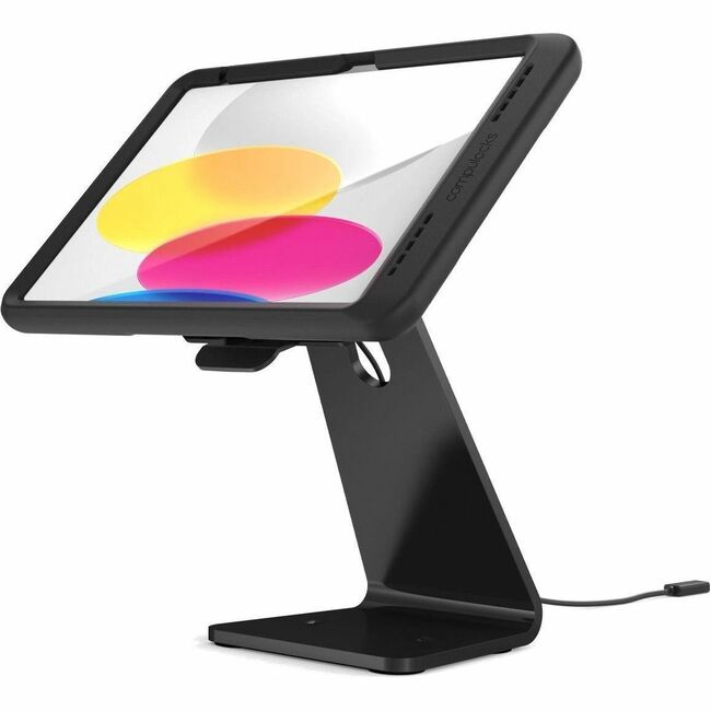 COMPULOCKS IPAD 10.9INCH 10TH GEN POWERMOVE ROTATING COUNTER STAND BLACK