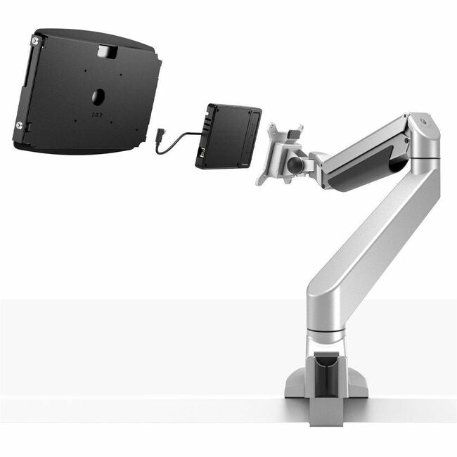 COMPULOCKS SURFACE PRO 8-9 SPACE ENCLOSURE ARTICULATING ARM MOUNT PLUS HUB BLACK