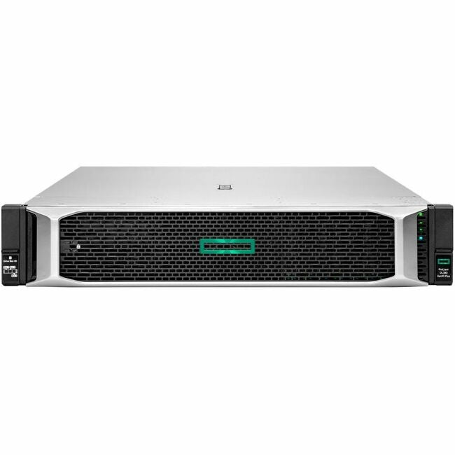 Serveur rack 2U HPE ProLiant DL380 G10 Plus - 1 x Intel Xeon Silver 4310 2,10 GHz - 64 Go de RAM - 960 Go de SSD - (2 x 480 Go) Configuration SSD - Contrôleur SAS 12 Gbit/s, Serial ATA