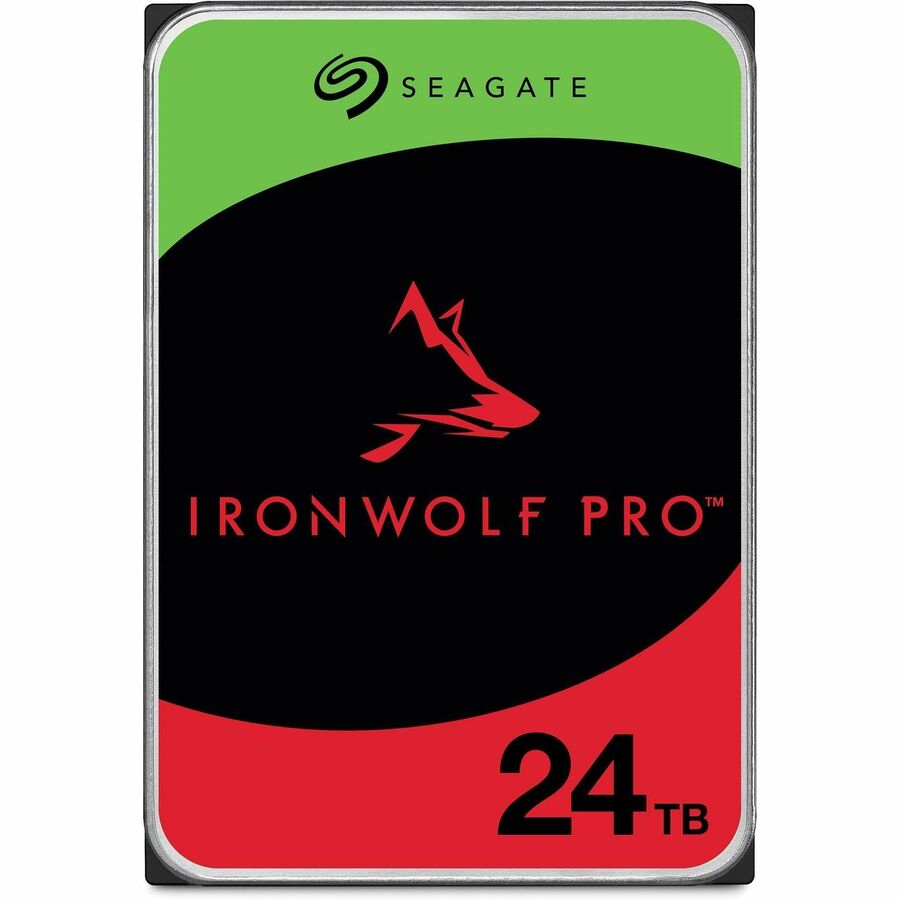 Seagate IronWolf Pro ST24000NT002 24 TB Hard Drive - 3.5" Internal SATA for NAS Systems