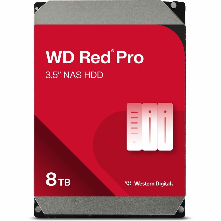 Disque dur interne Western Digital Red Pro WD8005FFBX 8 To - SATA 6 Gb/s