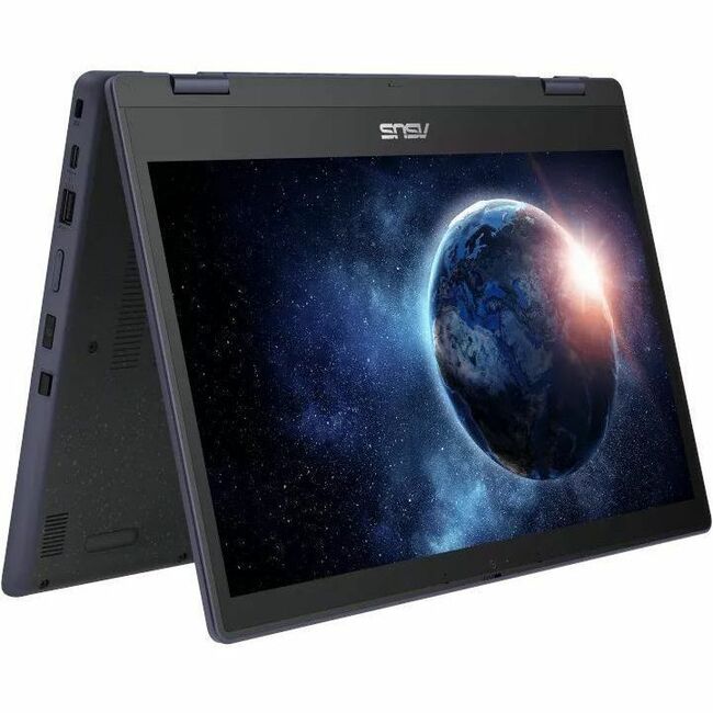 Asus BR1402F BR1402FGA-EN21T-CA 14" Touchscreen Rugged Convertible 2 in 1 Notebook - Full HD - Intel N-Series N200 - 8 GB - Mineral Gray