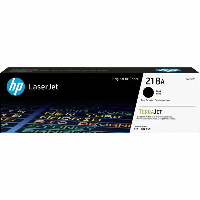 Cartouche de toner laser d'origine HP 218A - Pack noir