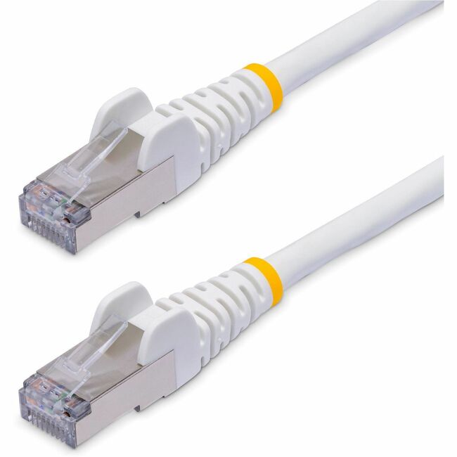 STARTECH 25FT WHITE CAT8 ETHERNET CABLE,SNAGLESS RJ45,25G/40G,2000MHZ,100W POE,S