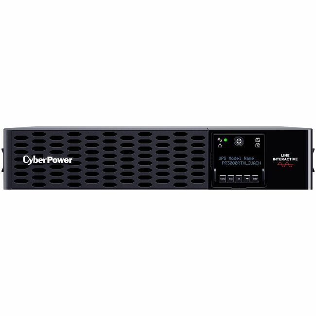 CyberPower Smart App Sinewave PR3000RTXL2UACN 3000VA Rack/Tower UPS