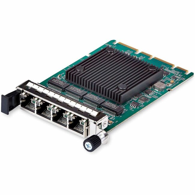 STARTECH 4-PORT RJ45 GIGABIT OCP 3.0 SERVER NETWORK CARD W/INTEL I350-AM4, SFF 4