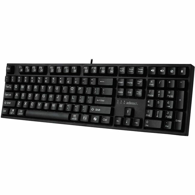 ADESSO MULTI OS 2X LARGE PRINT DESKTOP MECHANICAL KEYBOARD