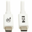 TRIPPLITE USB4 20GBPS CABLE M/M USB-C 4K 60HZ 240W