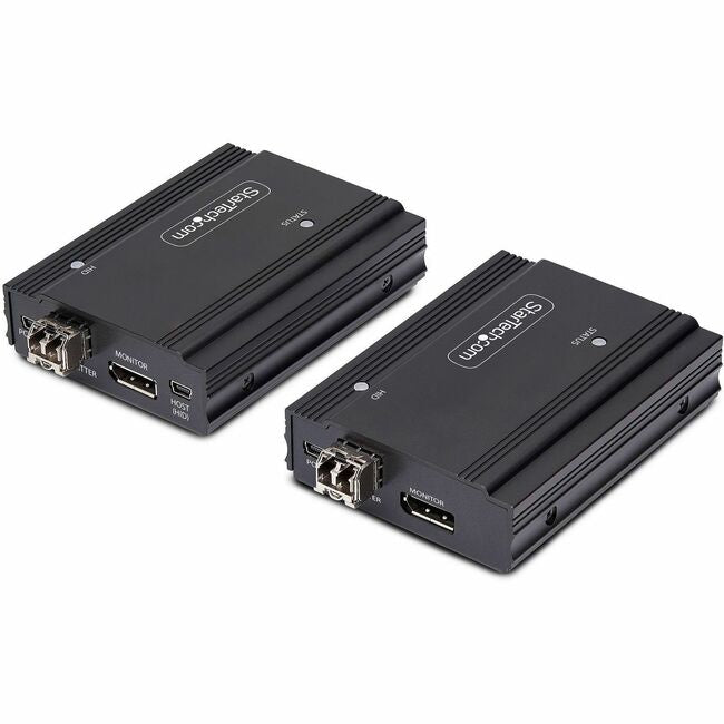 StarTech.com DisplayPort KVM Extender over Fiber Optic, 4K 60Hz ...