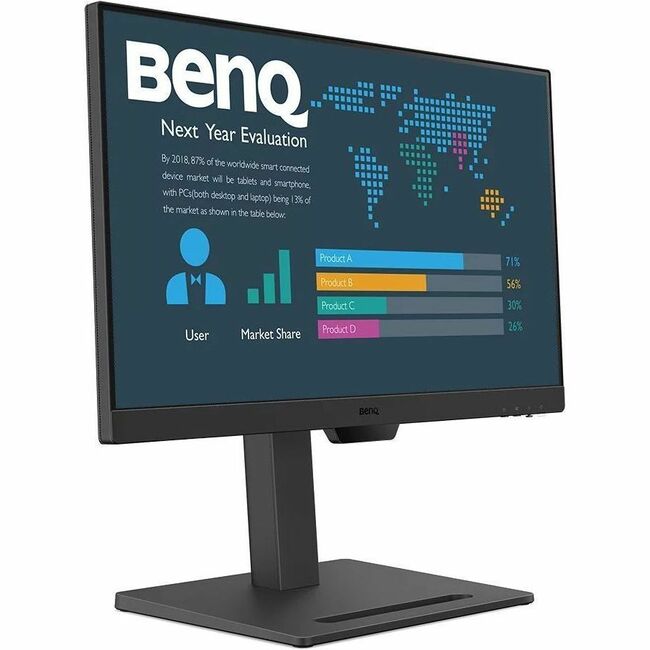 Moniteur LED Full HD 24" BenQ Business BL2490T - 16:9 - Noir