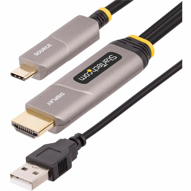 STARTECH 50FT (15.2M) USB-C TO HDMI 2.0 ACTIVE OPTICAL CABLE (AOC), 4K 60HZ, CL3