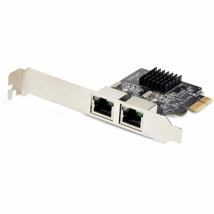 StarTech.com ST1000SPEXD4T Carte adaptateur réseau PCIe Gigabit à 2 ports - Double Realtek RTL8111H, conforme TAA