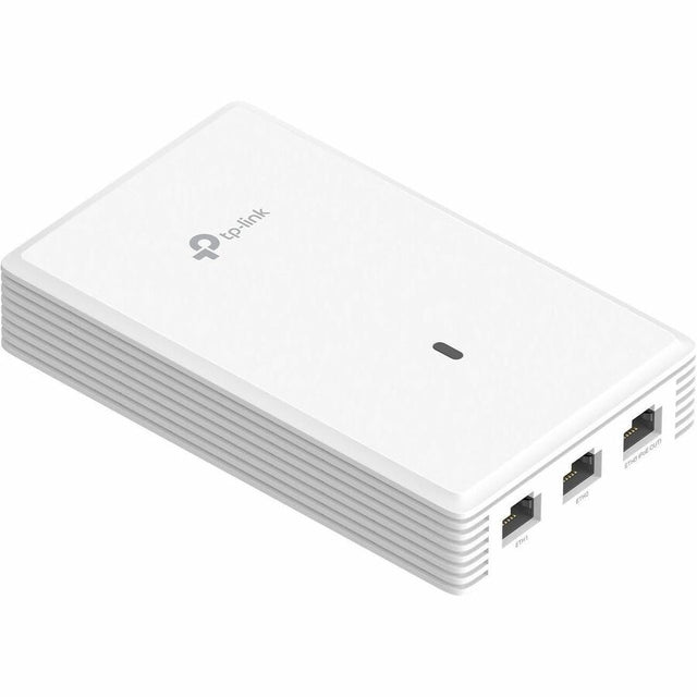 TP-Link Omada EAP725-WALL Dual Band IEEE 802.11 a/b/g/n/ac/ax/be 3.49 Gbit/s Wireless Access Point