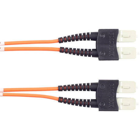 OM1 62.5/125 Multimode Fiber Optic Patch Cable - OFNR PVC, SC to SC, Orange, 20-
