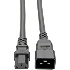 Power Cord - Power IEC 320 EN 60320 C20 - Male Left Gender - C13 - Female Right