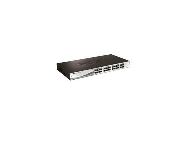 D-Link 28 Port PoE Gigabit Smart Switch Including 4 Combo SFP Ports