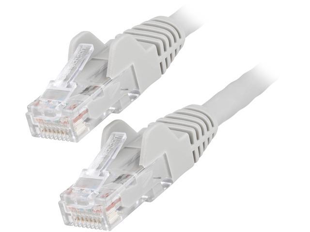 3ft/90cm Gray LSZH CAT6 Ethernet Cable - 10GbE Multi Gigabit 1/2.5/5Gbps/10Gbps