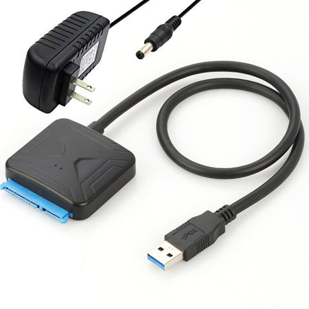 StarTech.com Câble SATA vers USB USB 3.0 UASP - Câble adaptateur USB pour disque dur SSD/HDD SATA 2,5" - Câble de transfert pour disque dur