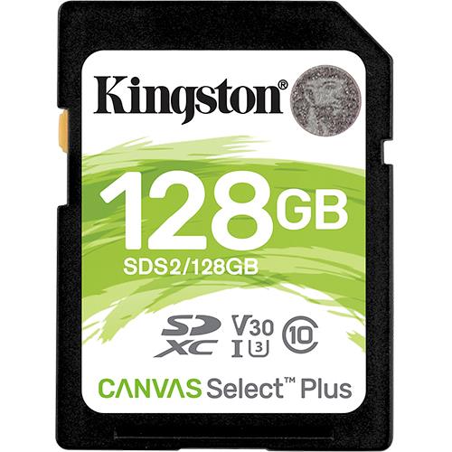 Carte SDXC Kingston Canvas Select Plus Classe 10/UHS-I (U3) V30