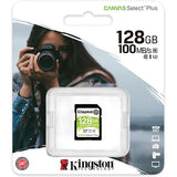 Carte SDXC Kingston Canvas Select Plus Classe 10/UHS-I (U3) V30