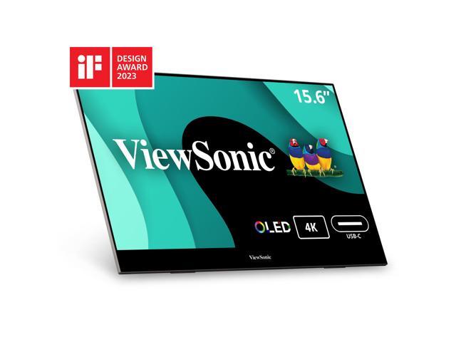 Moniteur OLED UHD 4K de 16 pouces ViewSonic VX1655-4K-OLED - 16:9 - Noir