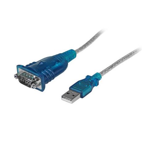 StarTech.com USB to Serial Adapter - Prolific PL-2303 - 1 port - DB9 (9-pin) - USB to RS232 Adapter Cable - USB Serial